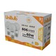 image 4 of UniBulb LED GLS E27 806lm 7.3W 2700K (Warm White) Light Bulb - Pack of 3