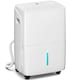 image 1 of HOMCOM 30LDay Dehumidifier with Auto-Clean Filter, Continuous Drainage, 4L Water Tank, 24H Timer, Digital Humidity Display, Dehumidifier for Home Damp, Bedroom, Condensation, Mould, Laundry Drying