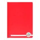 image 2 of A4 120 Pages Ketchup Red Durable Cover Manuscript Book by Premto