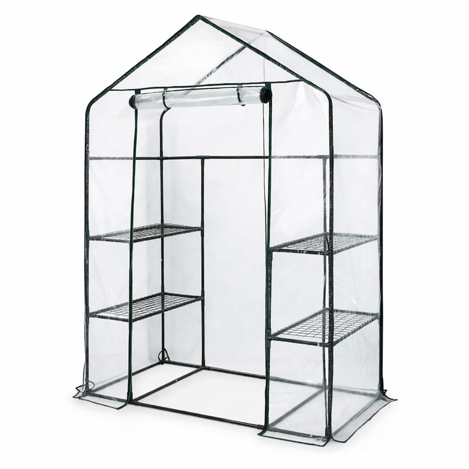 image 1 of Replacement Spare PVC Cover for 3-Tier Walk-in Garden Greenhouse