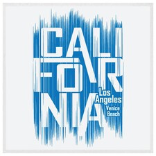California venice beach (Picutre Frame) White | M
