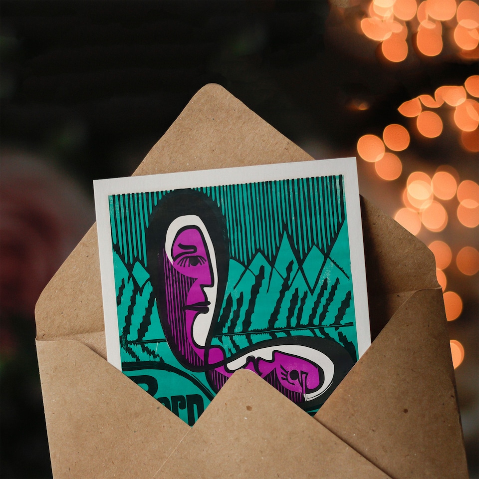 image 1 of Ernst Ludwig Kirchner Art Card Retrospective Exhibition Poster