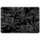 image 1 of White Palm Trees on Black (Placemat)
