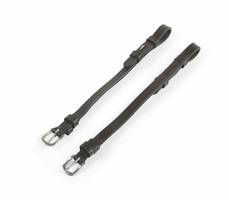 image 1 of Shires Velociti Bridle Cheeks | Black | Size: Cob1/2
Colour: Black