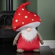 image 8 of 60cm Red Soft Festive Funghi Trumpet Christmas Mushroom Gonk Decoration
