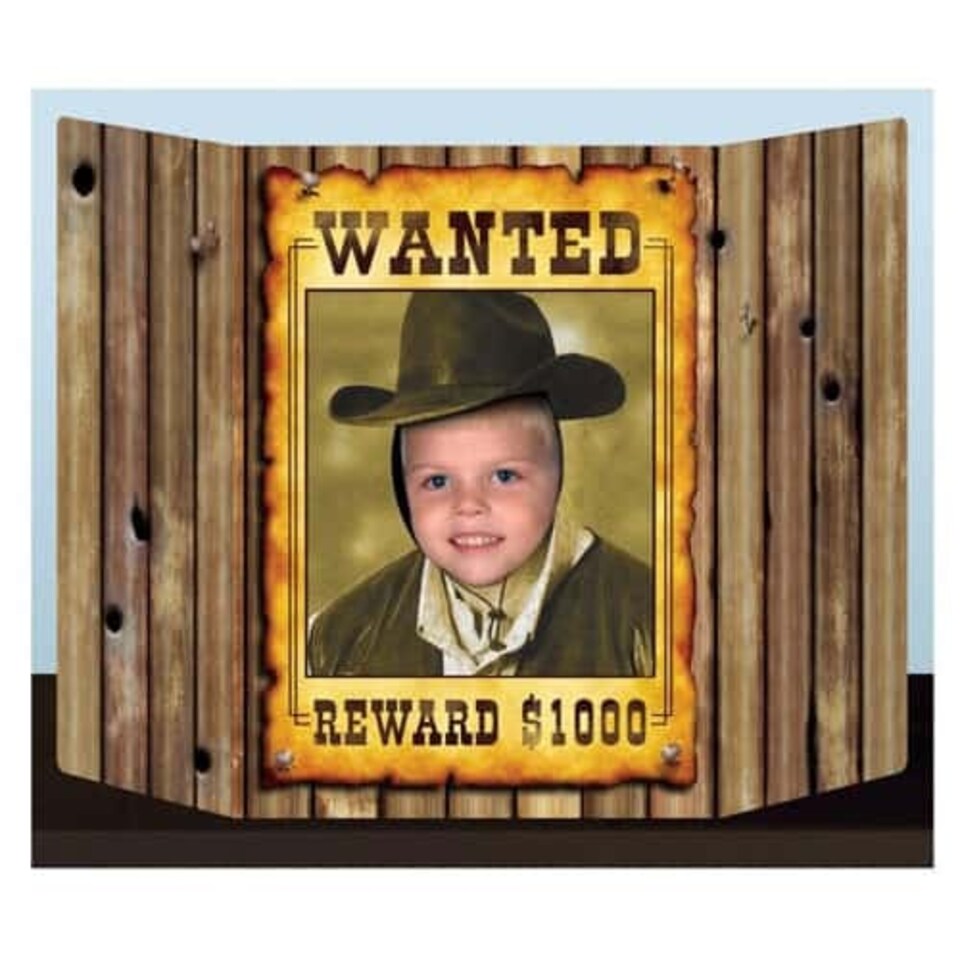 Western Wanted Poster Photo Prop - 64cm