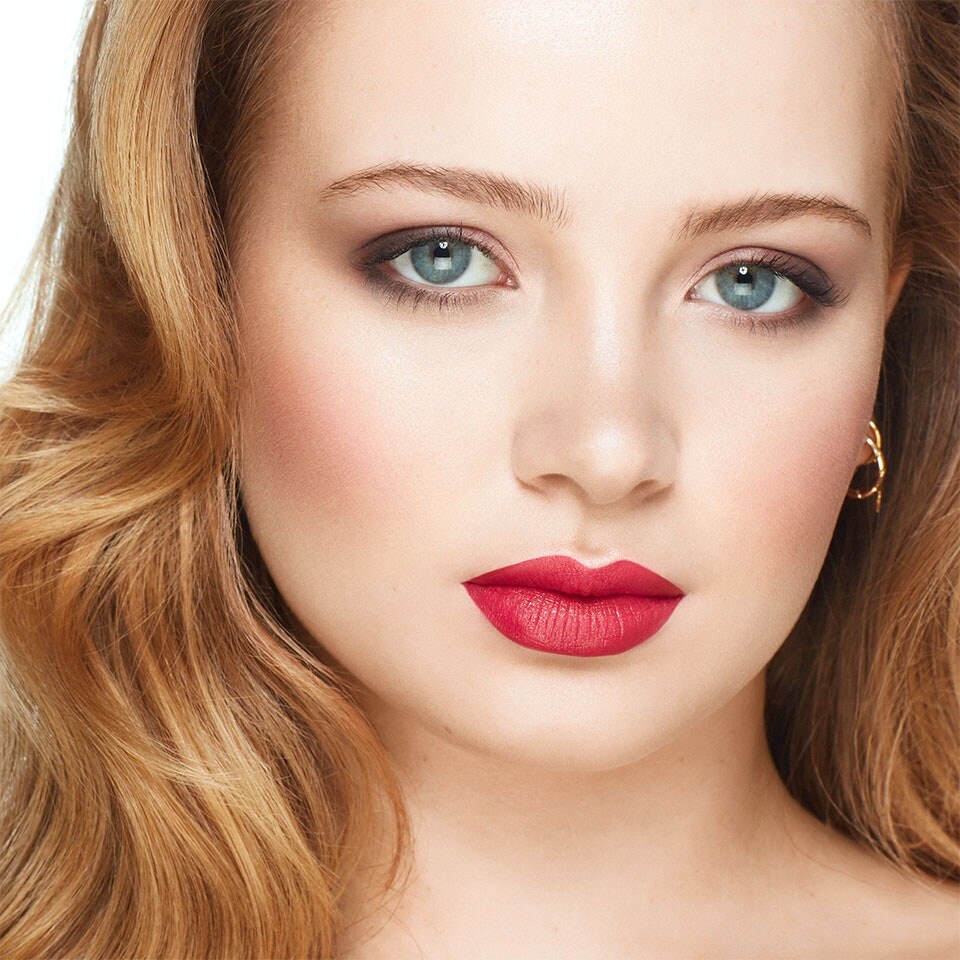 image 1 of Velvet Kiss Red | poppy punch