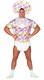 image 1 of Fancy Dress Adult Baby Adult Costume - L