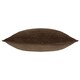 image 3 of Yard Heavy Chenille Piped Cushion | Brown | Brown | 50 x 50cm | 1