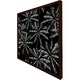 image 3 of White palm trees on black (Picture Frame) White | L
