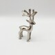 image 1 of Nickel Plated Reindeer - L3 x W6 x H10 cm
