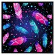image 2 of Painted bird feathers (Picture Frame) Grey | XL