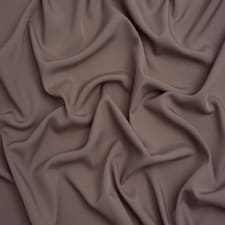 Minerva Core Range Beige Soft Touch Crepe Fabric for Dressmaking, 110cm / 43" Wide - per metre