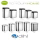 image 4 of Dihl 68L Onyx Chrome with Black Lid Stainless Steel Auto Touchless Hands-free Sensor Kitchen Waste Dust Bin Automatic Motor