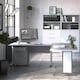 image 3 of Prima Desk 150cm in White with White Legs