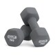 image 6 of Pair of 7kg Hex Anti Roll Neoprene Non Slip Hand Dumbbells Workout Weights