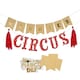 image 1 of Customisable Name Circus Card Banner 2m | Gold