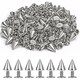image 1 of 7x10mm Cone Spike Studs Screw Back for Leather Craft - 10pcs