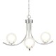 image 9 of Jimena 3 Light Polished Chrome Pendant Ceiling Light