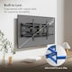 image 2 of VonHaus Long Reach Articulating TV Wall Bracket for 40-85" Screens