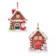 image 1 of Widdop Gifts Set of 2 Light Up Gingerbread House Christmas Decorations