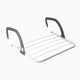 image 6 of Over Radiator Airer Clothes Washing Drying Indoor Rack Adjustable Rail Dryer