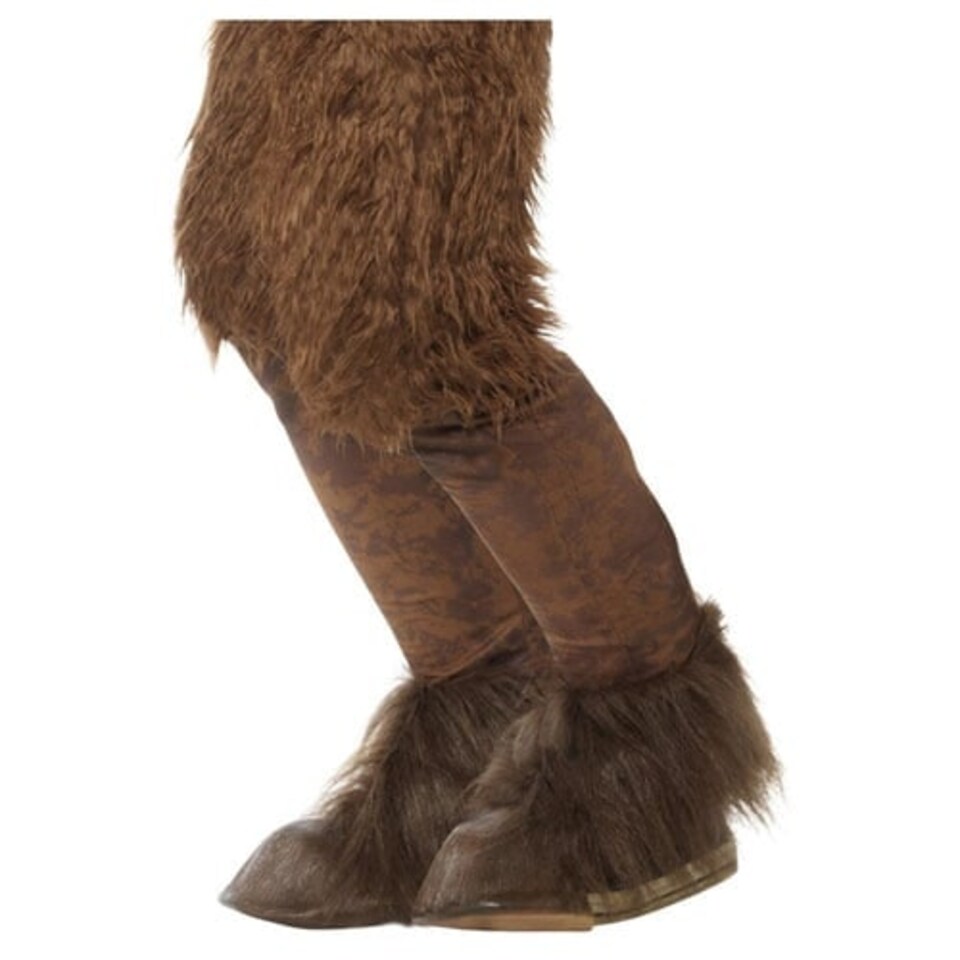 Beast / Krampus Demon Hoof Shoe Covers Mens Fancy Dress