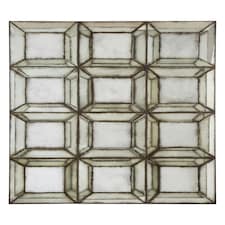 Interiors by Premier Medium Multi Box Design Wall Mirror Multi