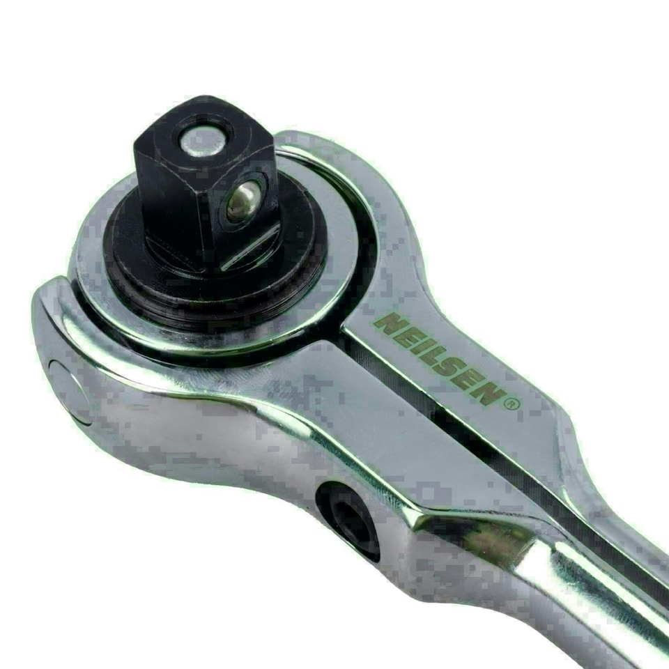 image 1 of 1/2" Drive Flexi Swivel Head Twister Reversible Ratchet Rotating Head