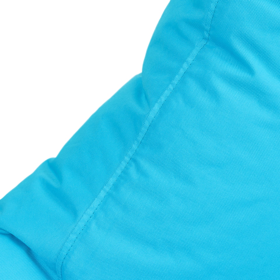 image 1 of Kids Recliner Beanbag Indoor and Outdoor Aqua Set of 2 | Blue | Aqua | M | 1