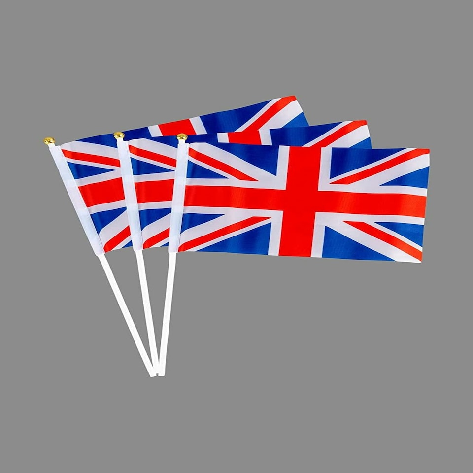 image 1 of 20 Union Jack Royal Jubilee Flags - 5x3ft Multi