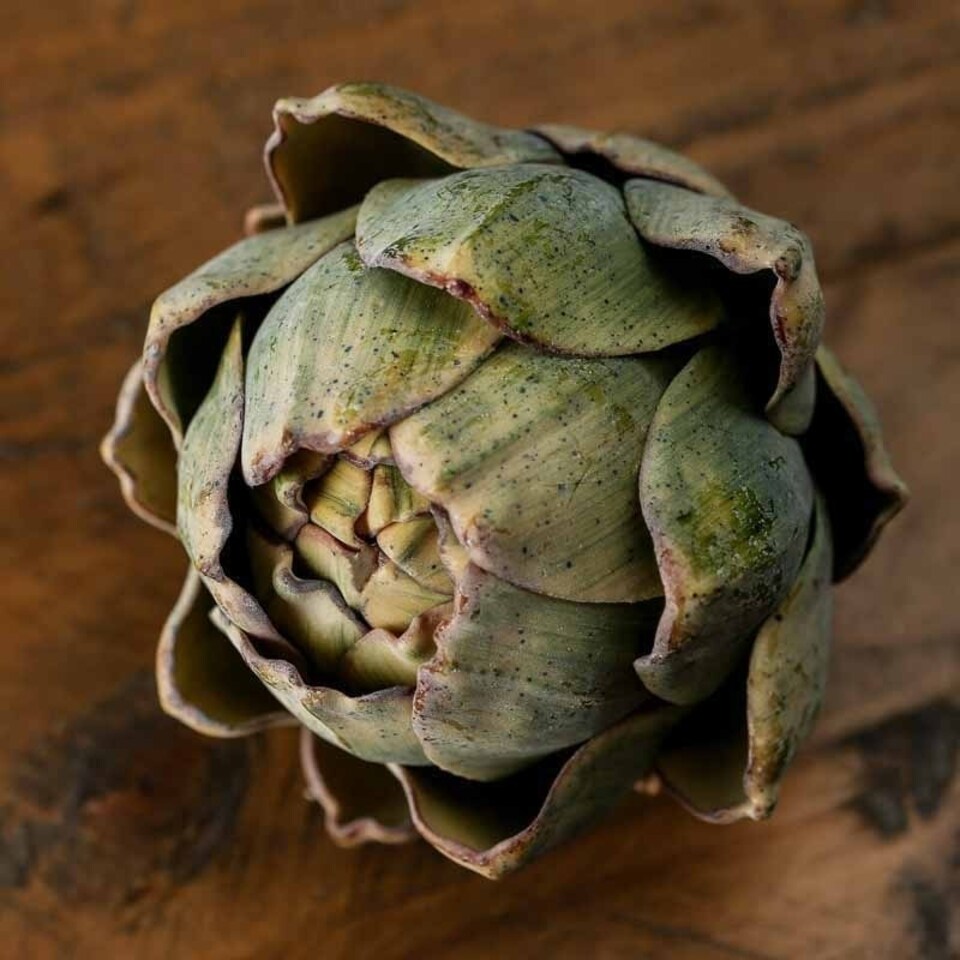 image 1 of Real Touch Artificial Artichoke Artificial Plant - Plastic - L10 x W10 x H10 cm - Green