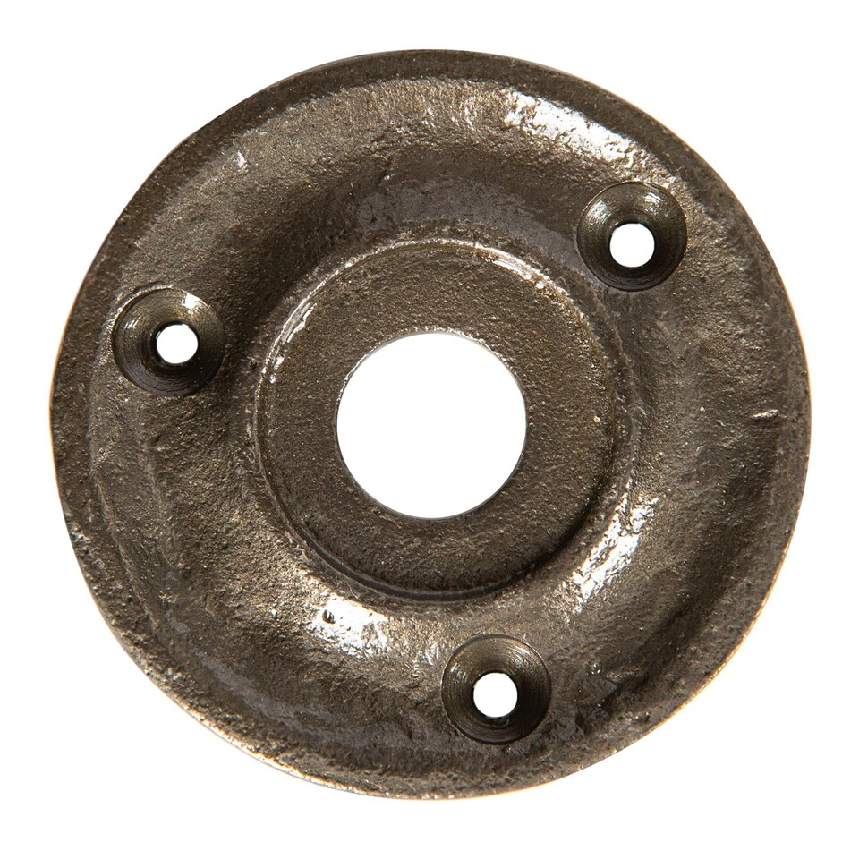 image 1 of Hammer & Tongs Round Rim & Mortice Door Knob - W60mm - Raw | Grey | Raw