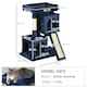 image 5 of PawHut Cat Tree 81cm Indoor Cat Scratching Post Kitten Tower
