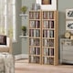 image 6 of 6 Tier Shelves Storage Unit Set Natural Brown Brown | One Size