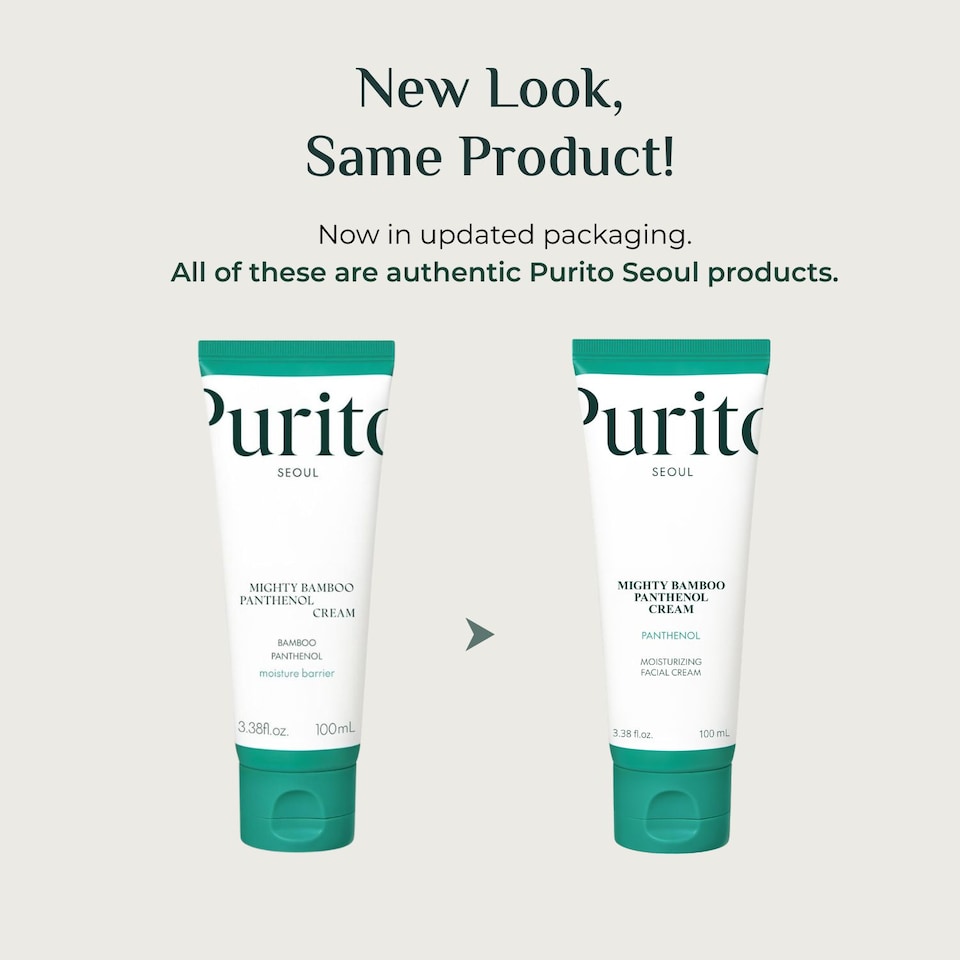 image 1 of Purito SEOUL  Mighty Bamboo Panthenol Cream 100ml