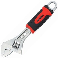 Amtech Adjustable Wrench Injected Grip 6'' - One Colour - One Size
