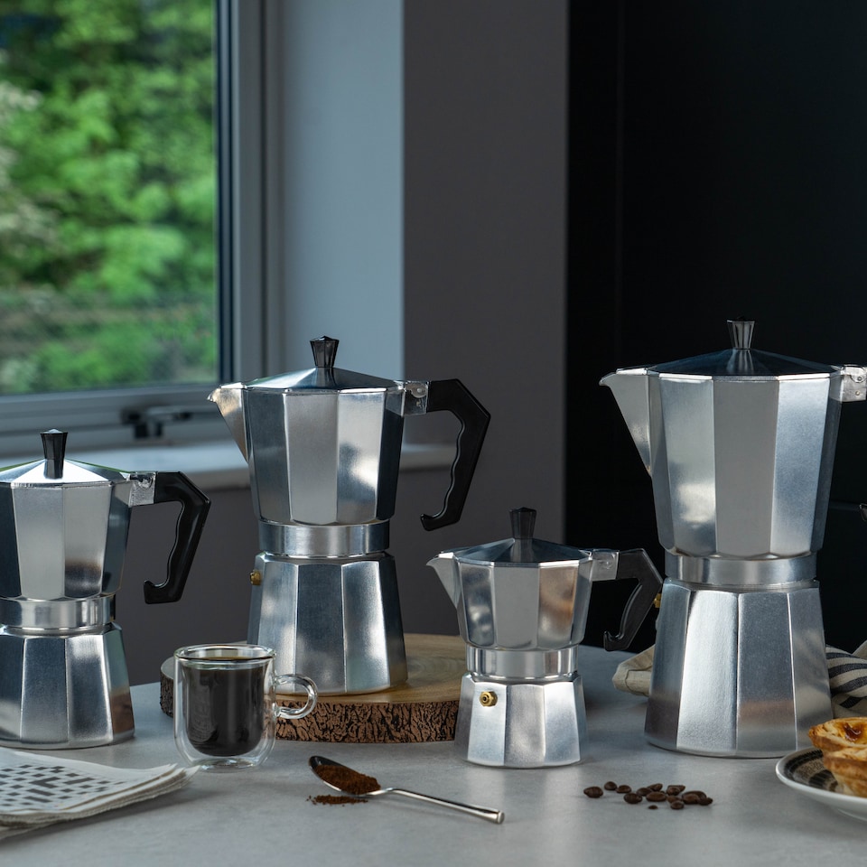 image 1 of Grunwerg 9 Cup Cafe Ole Espresso Maker