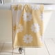 image 1 of D & D Daisy Floral Bath Sheet Ochre