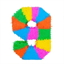 Number 9 Standard Pinata 50cm
