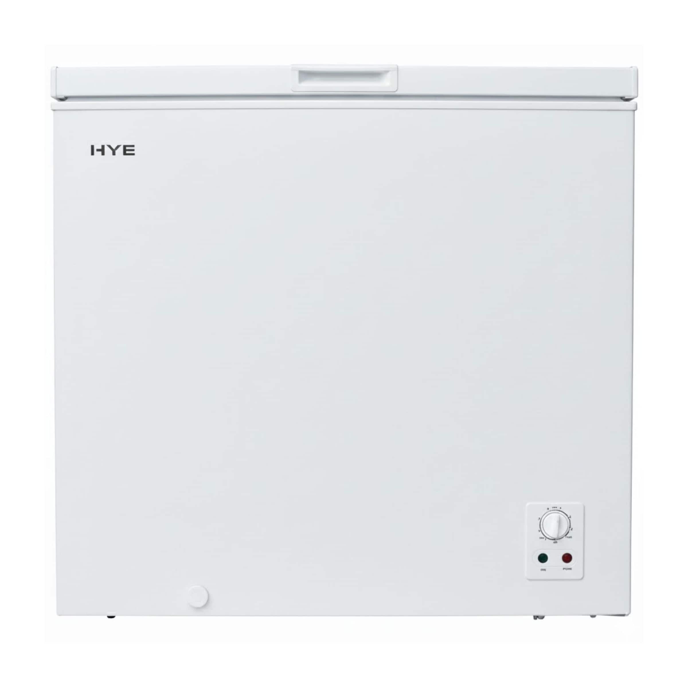 HYE 205 Litre Freestanding Chest Freezer, 90cm, White - RF01CF205W24