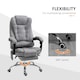 image 6 of Vinsetto Heated 6 Points Vibration Massage Executive Office Chair Grey