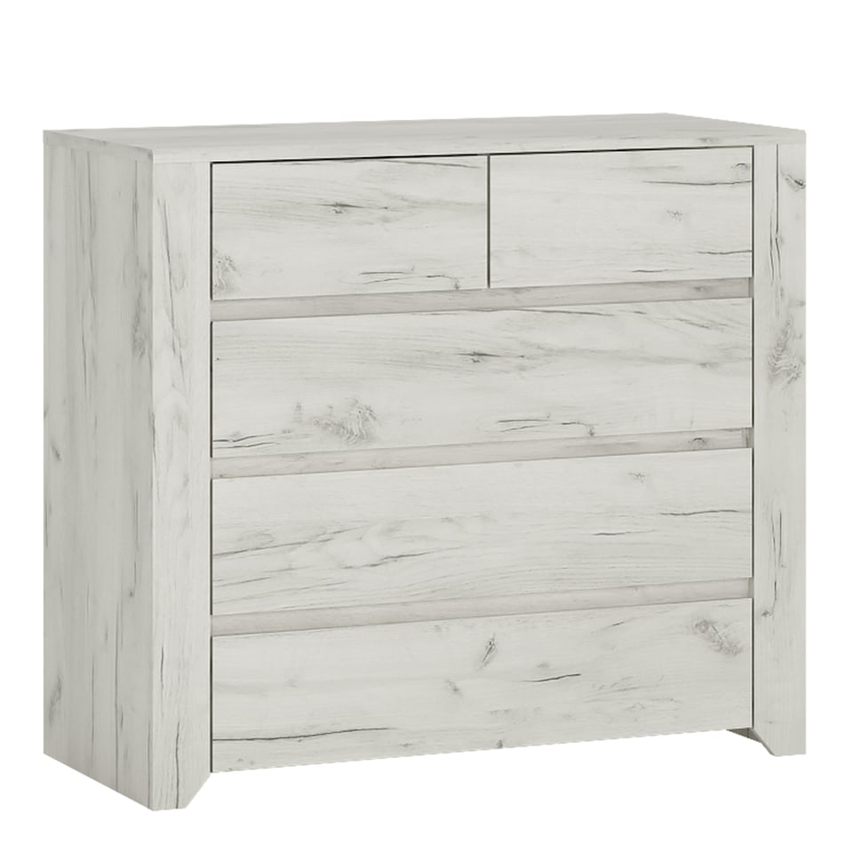 image 1 of Angel Package - 1 Drawer Bedside Cabinet + 2+3 Chest of Drawers + 2 Door 2 Drawer Fitted Wardrobe