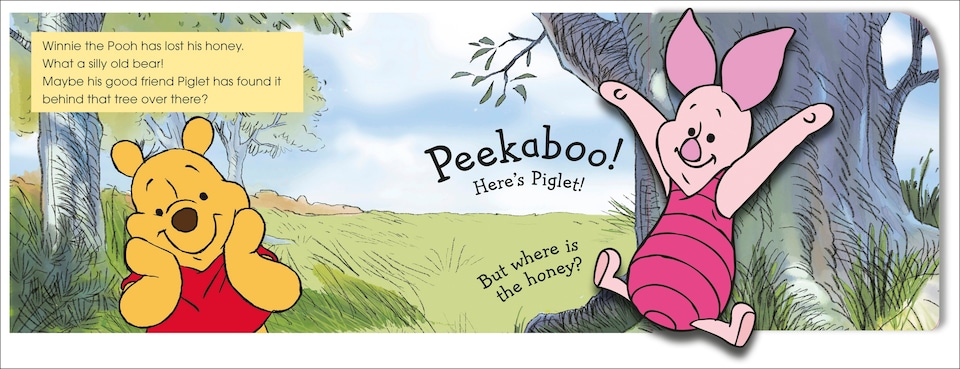 image 1 of Winnie The Pooh Pop Up Peak-a-boo