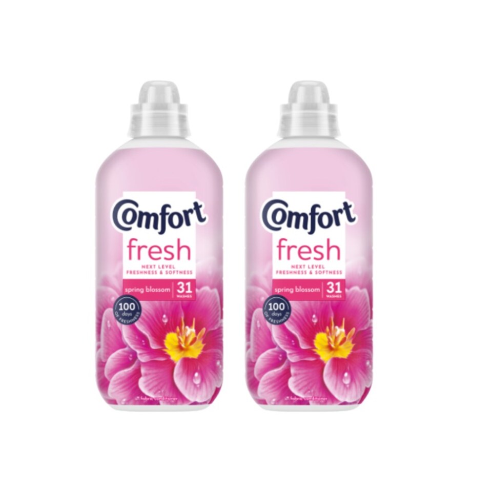 image 1 of Comfort Fabric Conditioner Spring Blossom 930ml 31 Washes | Pink | 8 - Pink | 8