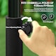 image 5 of Outsunny 9kg Half Round Parasol Umbrella Base Resin Outdoor Garden Furniture
