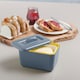 image 2 of Zeal Melamine Insulated Butter Dish with Lid | Blue | Provence Blue
