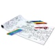 image 2 of Pack of Color'peps 30cm x 3.6m Adhesive Colouring Roll and 18 Markers by Maped