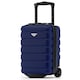 image 1 of Flight Knight Lightweight 2 Wheel ABS Hard Suitcase Cabin Hand Luggage 100+ Airlines Approved - British Airways, Ryanair & easyJet Free Carry On 40x20x25cm Blue | Navy | Cabin Bag