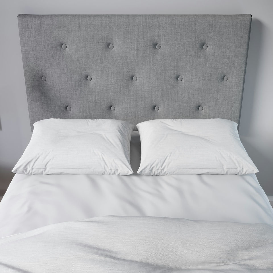 Summer Duvet 4.5 Tog + 2 Pillow Bundle Polycotton And Hollowfibre Filling King White